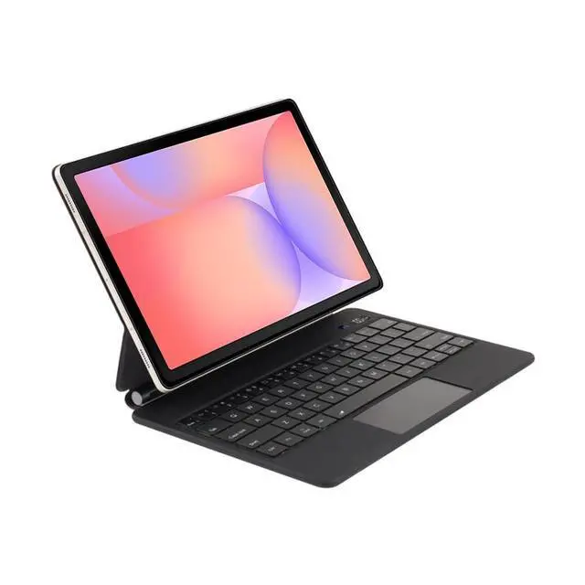 Main image of Magnetic Backlit Keyboard with Trackpad & Power Indicator for 10.9" Samsung Galaxy Tab S10 Lite 2025 (SM-X400/SM-X406B), English Layout Multi-Touch Keyboard (Black)