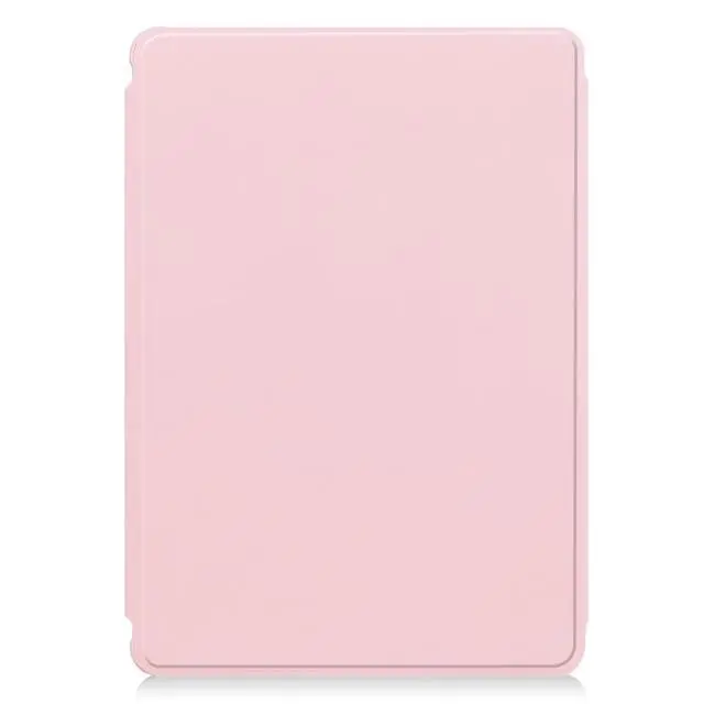 Alt view image 2 of 7 - 360° Rotatable Clear Acrylic Detachable Keyboard Case for Samsung Galaxy Tab A9+ 11" SM-X210/X216/X218, Horizontal & Vertical Stand with Pencil Holder (Pink)