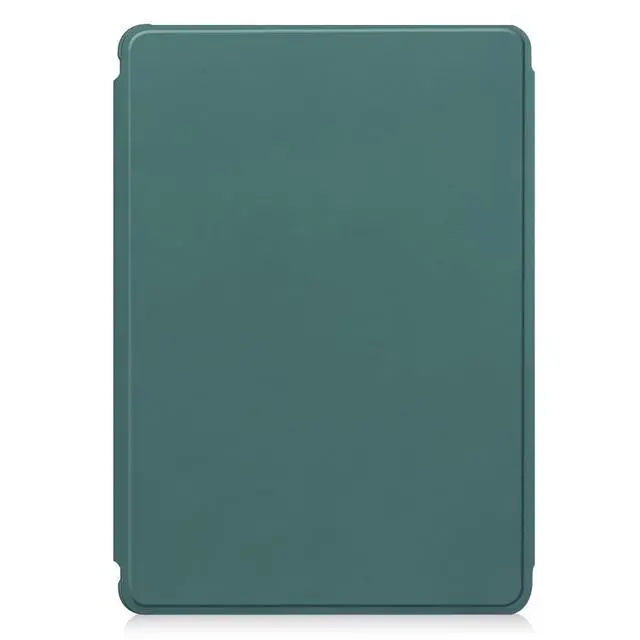 Alt view image 2 of 7 - 360° Rotatable Clear Acrylic Detachable Keyboard Case for Samsung Galaxy Tab A9+ 11" SM-X210/X216/X218, Horizontal & Vertical Stand with Pencil Holder (Green)