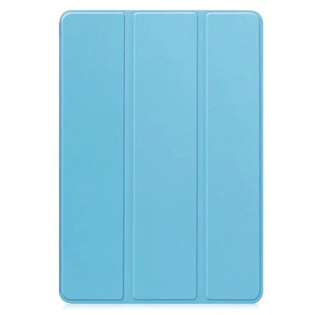 Alt view image 2 of 7 - PU Leather Tablet Case for Xiaomi Pad 7 / Xiaomi Pad 7 Pro 11.2", Hard Shell Magnetic Stand Cover with Auto Sleep/Wake Function (Sky Blue)