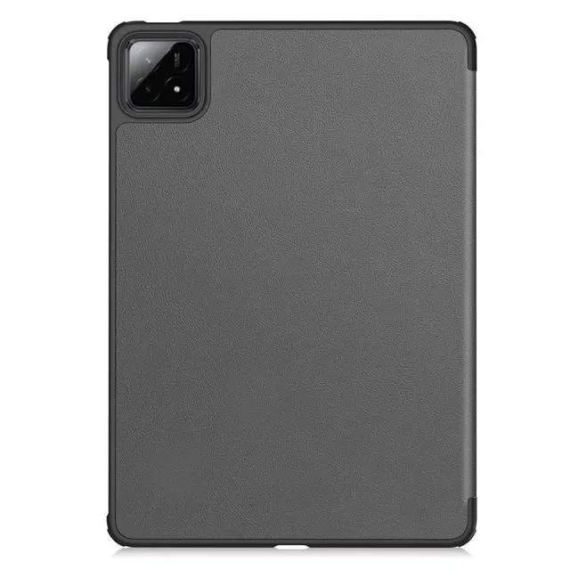 Alt view image 3 of 7 - PU Leather Tablet Case for Xiaomi Pad 7 / Xiaomi Pad 7 Pro 11.2", Hard Shell Magnetic Stand Cover with Auto Sleep/Wake Function(Gray)