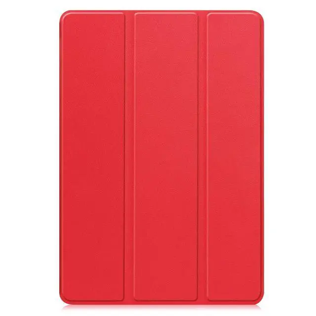 Alt view image 2 of 7 - PU Leather Tablet Case for Xiaomi Pad 7 / Xiaomi Pad 7 Pro 11.2", Hard Shell Magnetic Stand Cover with Auto Sleep/Wake Function (red)