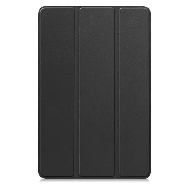 Alt view image 2 of 7 - PU Leather Tablet Case for Lenovo Tab 10.1 2025 (TB311FU/TB311XU), Magnetic Closure, Magnetic Stand, Auto Sleep/Wake, Hard Protective Cover(Black)