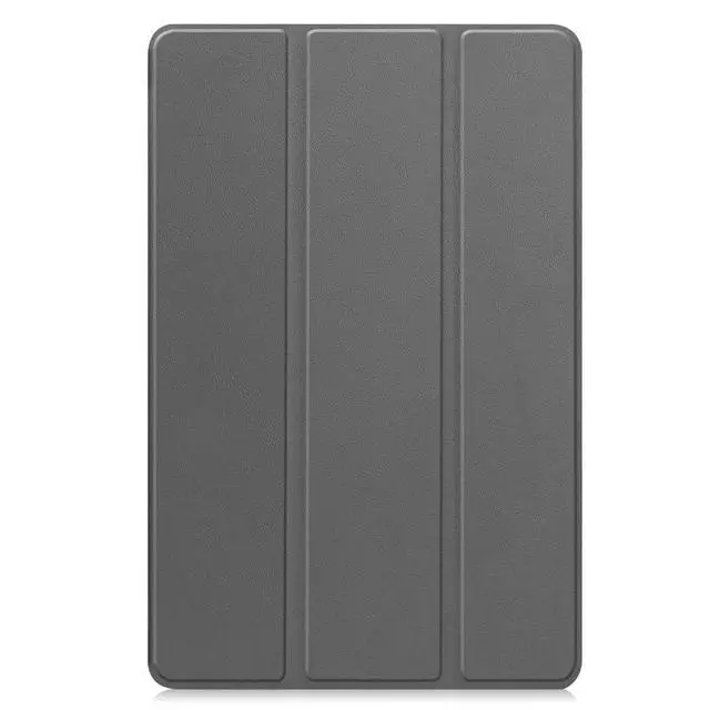 Alt view image 2 of 7 - PU Leather Tablet Case for Lenovo Tab 10.1 2025 (TB311FU/TB311XU), Magnetic Closure, Magnetic Stand, Auto Sleep/Wake, Hard Protective Cover(Gray)