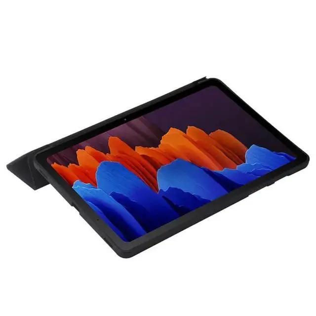 Alt view image 3 of 3 - TPU Soft Case for iPad mini A17 Pro / iPad mini 6 8.3 Inch, Trifold Magnetic Stand Tablet Cover, PU Leather Silicone Slim Lightweight Protective Shell,Dark Blue