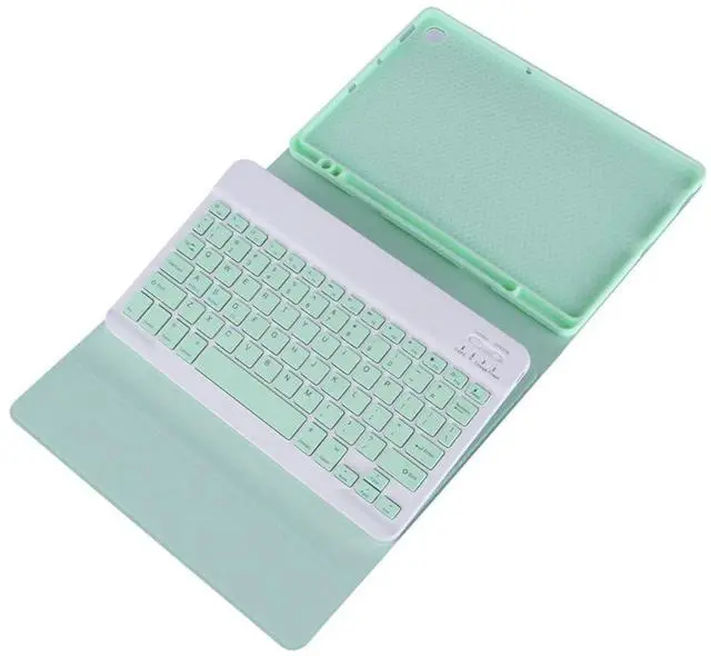 Alt view image 7 of 7 - Keyboard Case for Samsung Tab S11 11" 2025 (SM-X730/X736B), Detachable Rechargeable Bluetooth English Keyboard with Pencil Holder & Stand, Lavender Gray