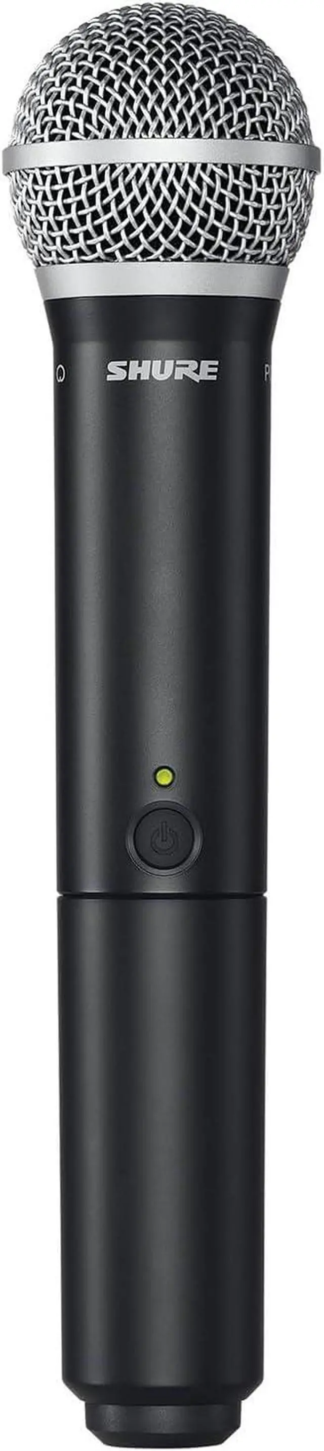 Alt view image 4 of 5 - BLX288/PG58 Dual-Channel Wireless Audio System H9 Band (512542 MHz) BLX88 Receiver, (2) BLX2 Transmitters with PG58 Dynamic Mic, Up to 14 Hr Battery, 300 ft Range