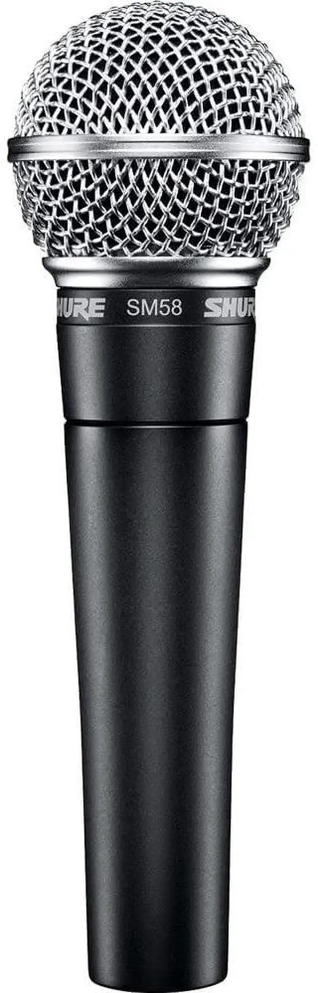 Main image of SM58-LC Dynamic Vocal Microphone Professional Handheld Cardioid XLR Mic for Singing, Live Performance, Studio Recording, Black