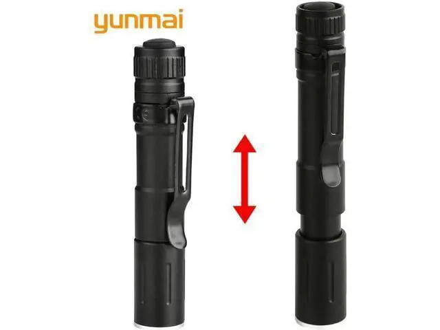 Alt view image 3 of 5 - Penlight NEW UV 1000LM LED Flashlight Torch Pocket Light Waterproof Lantern AAA Battery Powerful Led For money detector