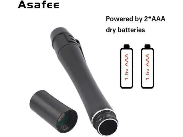 Alt view image 2 of 5 - UltraViolet LED Mini Pen Light Nurse Inspection Pen Lamp LED Flashlight Ultraviolet Medical Pen Lamp