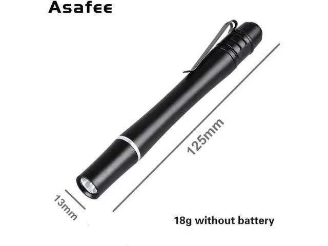 Alt view image 5 of 5 - UltraViolet LED Mini Pen Light Nurse Inspection Pen Lamp LED Flashlight Ultraviolet Medical Pen Lamp