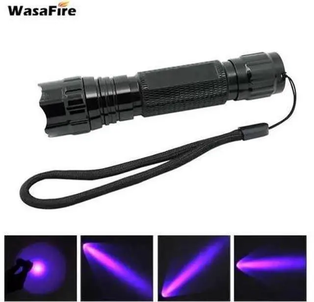 Main image of Q5 LED UV Flashlight Violet Torch Waterproof Uv Lamp Purple Light Money Detector ultraviolet Flashlight 395nm Lanterna