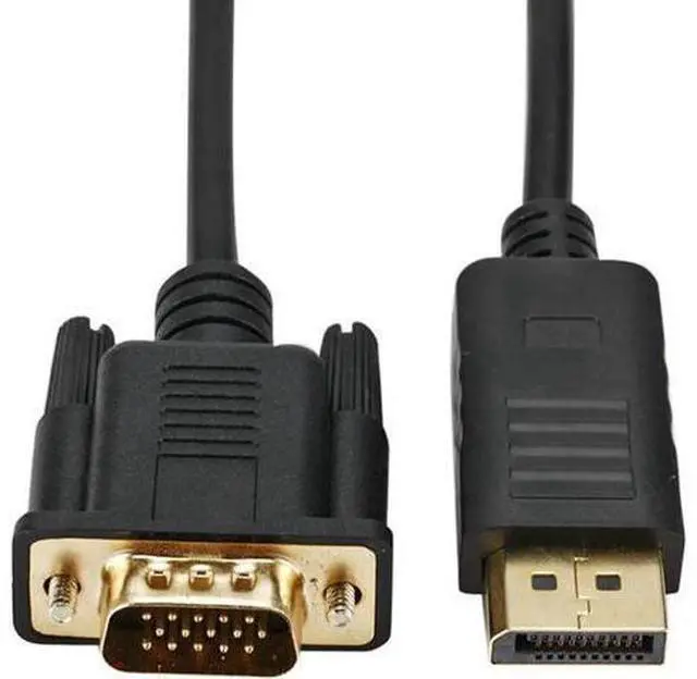 Alt view image 3 of 5 - To Vga Converter Dp Male To Vga Male Cable Adapter 1080P Display Port Connector For Laptop Desktop Table Pc