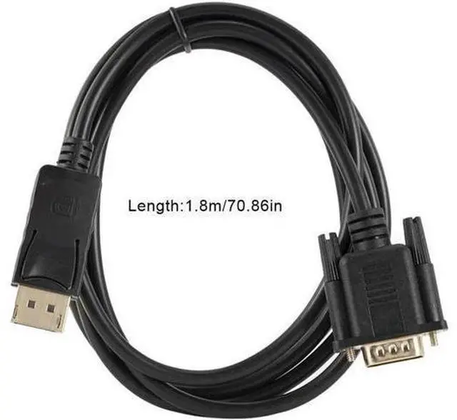 Alt view image 4 of 5 - To Vga Converter Dp Male To Vga Male Cable Adapter 1080P Display Port Connector For Laptop Desktop Table Pc
