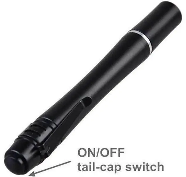 Alt view image 3 of 5 - Portable Mini UV Pen Light UV LED Pen Flashlight Ultra Violet Torch Light 395nM 380nM 365nM Money Inspection Detector
