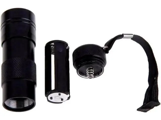 Alt view image 5 of 5 - Portable Black Light UV Flashlight 12 LED 395nm Ultraviolet Urine Detector Torch linterna For Dog/Cat/Pet Urine & Dry Stains