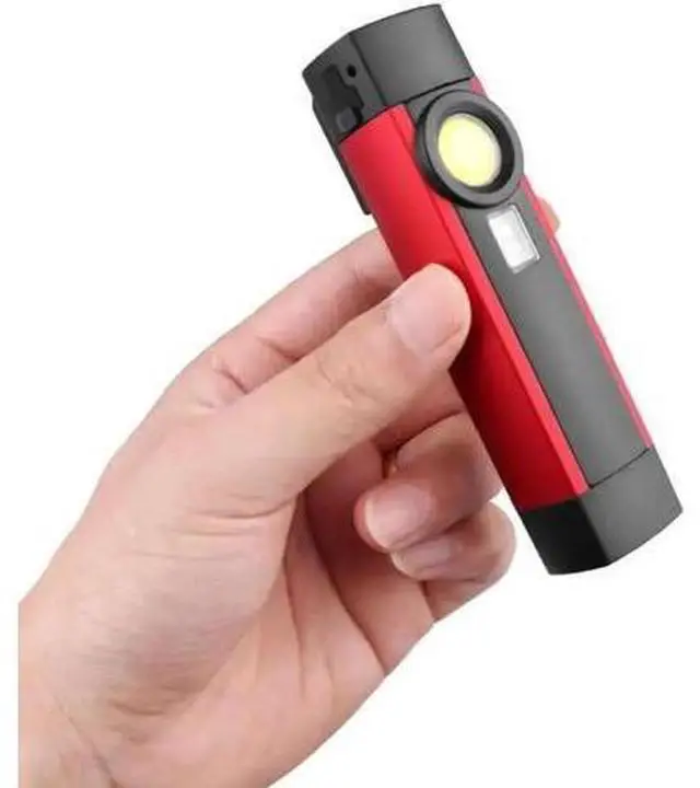 Alt view image 2 of 5 - 3W 4 Modes Flashlight XPE COB 395 UV LED Torch USB Rechargeable IP44 Portable Lighting for Car Overhaul Outdoor Working