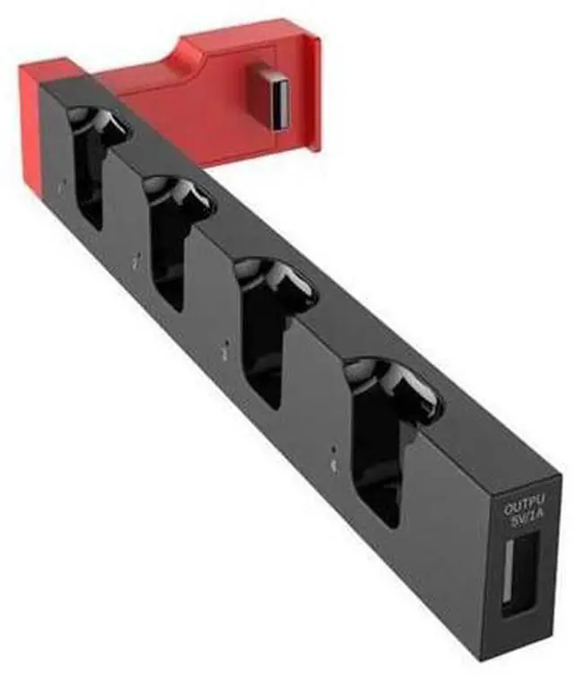Main image of 2020 Pg-9186 game controller loading station for joy con controllers with compact and portable indicators