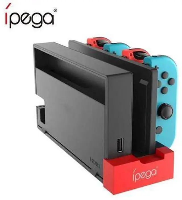 Alt view image 2 of 5 - 2020 Pg-9186 game controller loading station for joy con controllers with compact and portable indicators