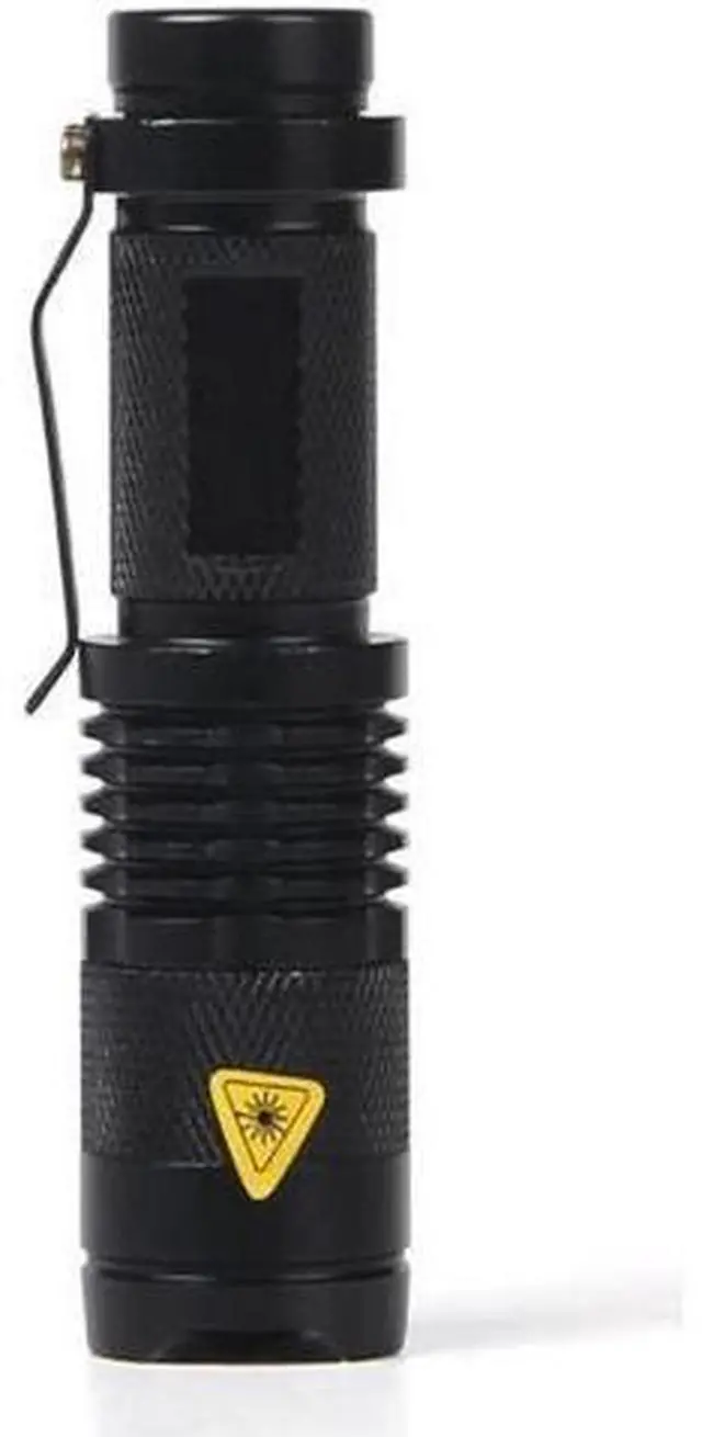 Alt view image 3 of 5 - Q5 395 UV Purple Light Flashlight Telescoping Zoom Money Checker Torch UV Flashlight Ultraviolet Torch With Zoom Function