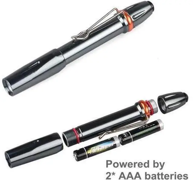 Alt view image 2 of 4 - 365nM UV LED Ultra Violet 3W Pen Flashlight Torch Light 365 nm UV Penlight for Money Detector