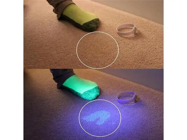 Alt view image 5 of 5 - Cheap 3W 395nM 365nM LED UV flashlight UV Ultraviolet Light UV Torch Ues for Anti-fake Money Detector urine scorpion