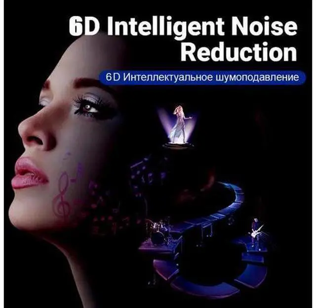 Alt view image 4 of 5 - Pro 4 Wireless Headphones TWS Bluetooth Earphone HiFi Music In Ear Earbuds Sport Gaming Headset For IOS Android Phone