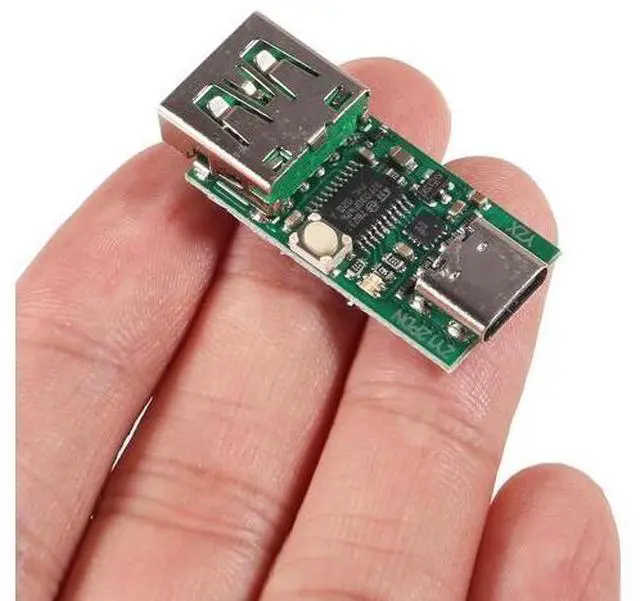 Alt view image 6 of 6 - anicorn 2PCS Type-C USB-C PD2.0 3.0 to DC USB Decoy Fast Charge Trigger Poll Detector 100W MA (ZY12PDN USB Board)