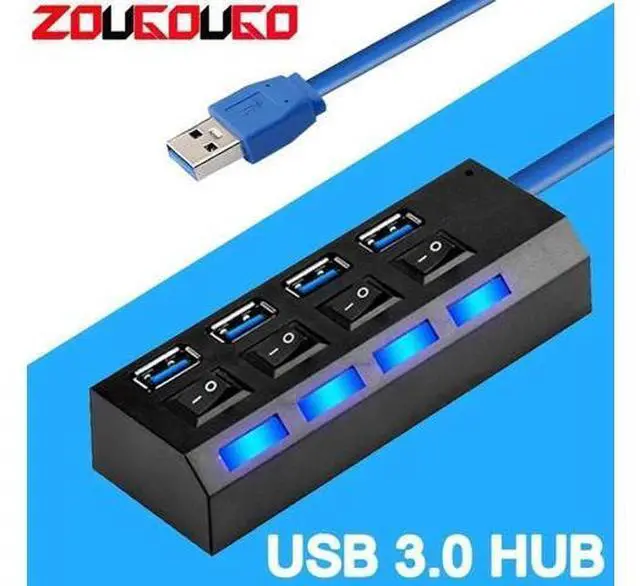 Main image of Speed USB Hub 3.0 USB Splitter Multi USB 2.0 Hub Multiple 4/7 Port Hab Splitters For PC Computer Accessories