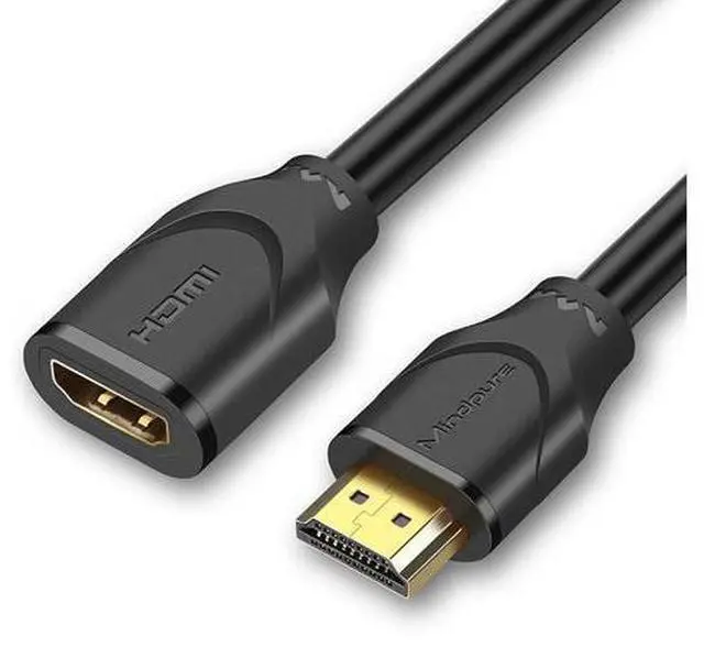 Main image of hdmi extension cable, hdmi male to Female 2.0 version, 4K60hz computer monitor high-definition extension cable, with an hdmi extension of 1.5 meters