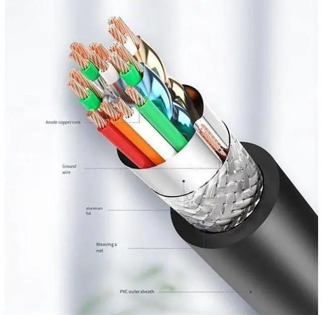 Alt view image 3 of 4 - hdmi extension cable, hdmi male to Female 2.0 version, 4K60hz computer monitor high-definition extension cable, with an hdmi extension of 1.5 meters