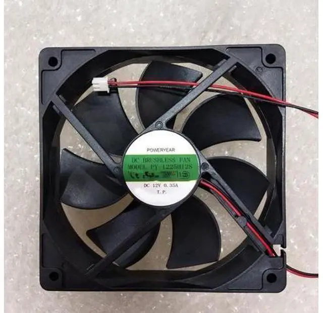Main image of Cooler For POWERYEAR PY-1225H12S 12V 0.35A 12CM 120*120*25mm Cooling Fan 2pin