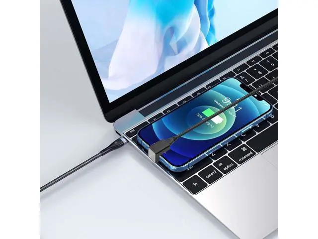Alt view image 2 of 6 - 2 PCS U Shape USB C Adapter 180 Degree USB C Male to Female Adapter Type C Male to Female Connector Adapter for Mobile Phone, Laptop,USB C Hub etc
