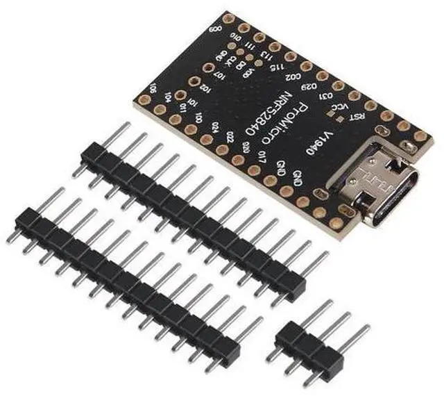 Alt view image 6 of 6 - anicorn 4PCS NRF52840 Development Board,Pro Micro NRF52840 Development Board Wireless Bluetooth Charging Management Module 2.4GHz