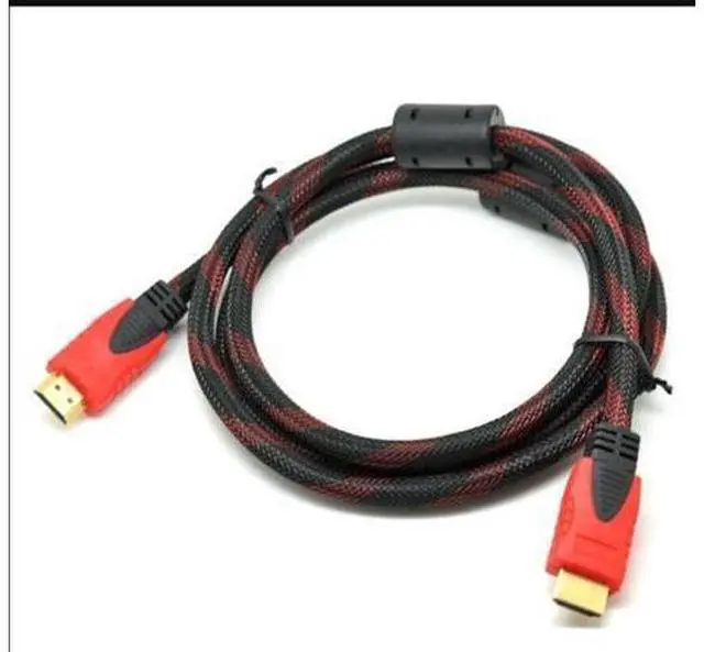 Main image of Red and Black Network HDTV high-definition Cable V1.4 version 1080P is suitable for high-definition cable interface TV and computer connection cables of 3 meters