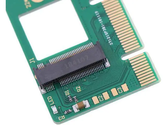 Alt view image 2 of 5 - 1PC NVMe M.2 NGFF SSD to PCI-E PCI express 3.0 16x x4 adapter riser card converter SSD Circuit Board Computer connections