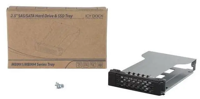Alt view image 6 of 6 - ICY DOCK MB991TRAY-B 2.5" SATA / SAS Drive Tray for MB991IK, MB994SP Series