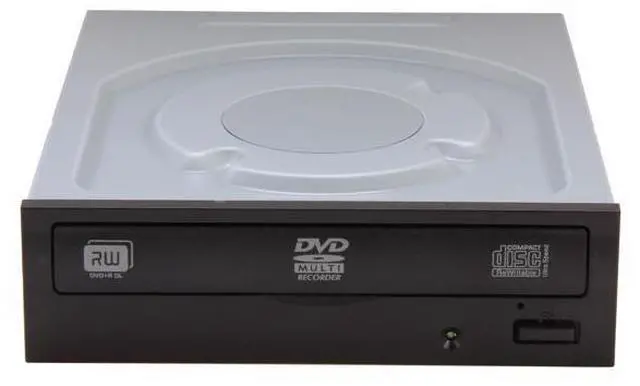 Alt view image 2 of 4 - LITE-ON DVD Burner - Bulk 24X DVD+R 8X DVD+RW 12X DVD+R DL 24X DVD-R 6X DVD-RW 16X DVD-ROM 48X CD-R 32X CD-RW 48X CD-ROM Black SATA Model iHAS124-04
