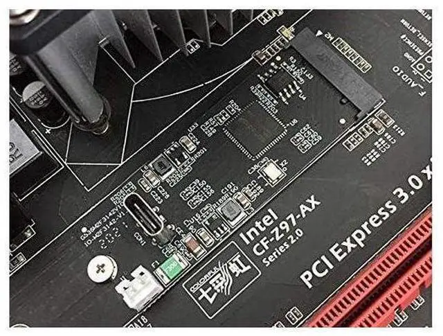 Alt view image 5 of 5 - IO CREST USB 3.1 Gen 2 10 Gbps 1 Port Type-C M.2 22x60 B+M Key Expansion Card ASMedia ASM3124 SY-ADA20232