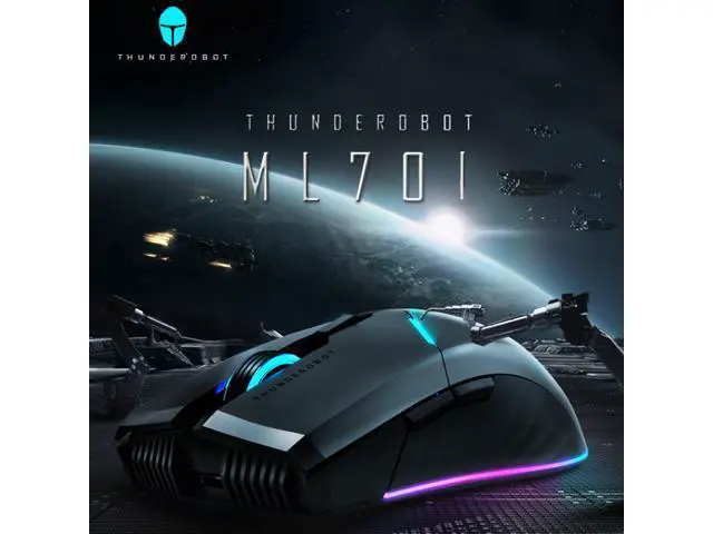 Alt view image 3 of 7 - ThundeRobot ML701 wireless mouse rechargeable gaming mouse gaming dedicated rechargeable computer mouse portable