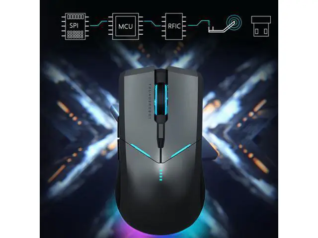 Alt view image 4 of 7 - ThundeRobot ML701 wireless mouse rechargeable gaming mouse gaming dedicated rechargeable computer mouse portable