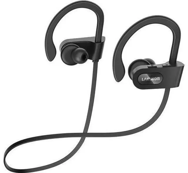 Main image of Bluetooth Headphones, Deep Bass Wireless Running Headphones w/16 Hrs Playtime, Bluetooth Earbuds in-Ear w/Earhooks, IPX7 Waterproof Sports Earphones with Microphone for Calls