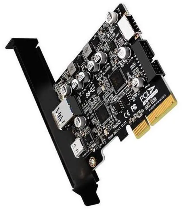 Main image of PCIe 3.0 to USB 3.2 Type C Type E 19/20pin Expansion Card 10 Gbps giyqxHw