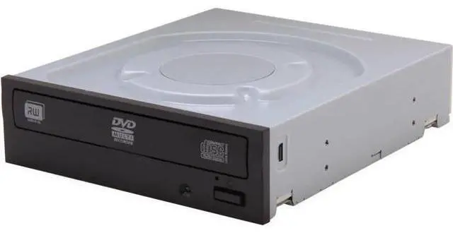 Main image of anicorn DVD Burner - Bulk 24X DVD+R 8X DVD+RW 12X DVD+R DL 24X DVD-R 6X DVD-RW 16X DVD-ROM 48X CD-R 32X CD-RW 48X CD-ROM Black SATA Model iHAS124-04