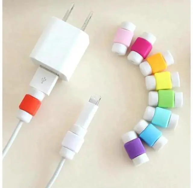 Main image of Earphone Wire Case Protector Cover USB Data Cable Protection Sleeve Headphone Winder For iPhone Cable charger Protector