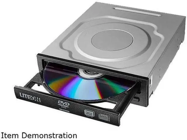 Alt view image 2 of 2 - anicorn DVD Burner Black SATA Model iHAS124-14 - OEM
