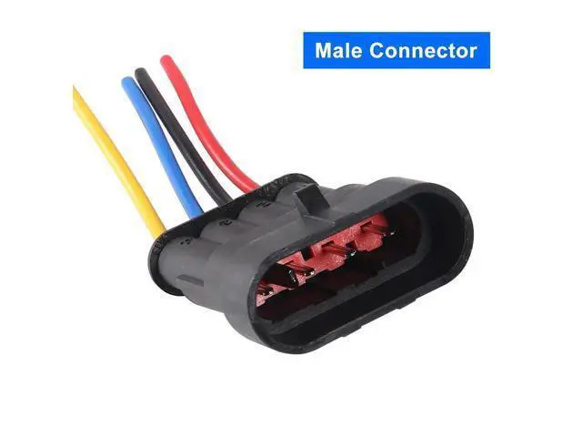 Alt view image 3 of 7 - anicorn 10PACK 16 AWG Way Car Waterproof Electrical Connector,4 pin Plug Auto Electrical Wire Connectors Marine for Car, Truck, Boat, Motorcycle, Trike, Caravan, Marine