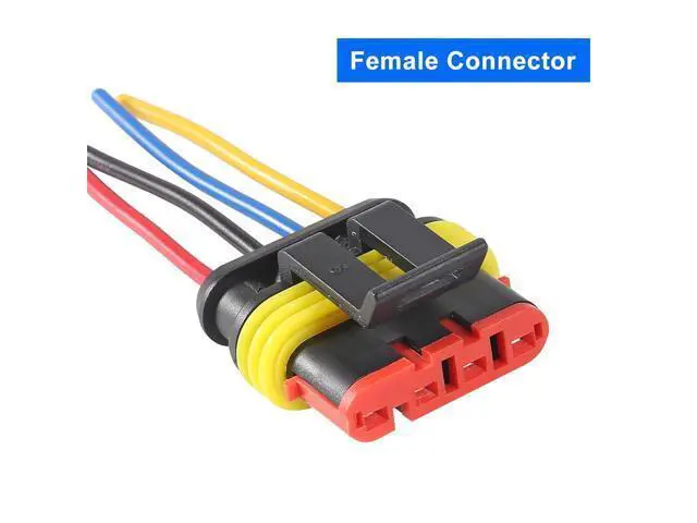 Alt view image 4 of 7 - anicorn 10PACK 16 AWG Way Car Waterproof Electrical Connector,4 pin Plug Auto Electrical Wire Connectors Marine for Car, Truck, Boat, Motorcycle, Trike, Caravan, Marine