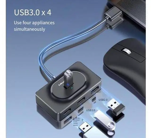 Alt view image 2 of 4 - Customized usb hu hub, usb3.0 docking station, computer, laptop, solid-state drive, usb hub docking station
