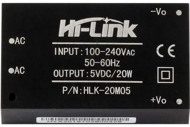 Alt view image 2 of 7 - HLK-20M05 AC-DC 220V to 5V 20W Step-Down Power Supply Module Intelligent Household Switch Power Supply Module (5 PCS)